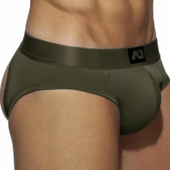 AD Fetish Slips Sexy-Slip Empty Bottom Fetish Kaki