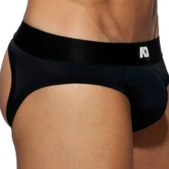 AD Fetish Slips Sexy-Slip Empty Bottom Fetish Noir