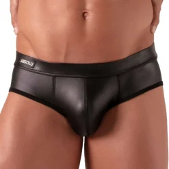 Absolu Male Slips Sexy-Slip Empty Bottom Master Noir