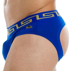 Modus Vivendi Slips Sexy-Slip Empty Bottom Meander Bleu