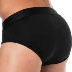 Emporio Armani Slips-Slip Essential Coton Noir