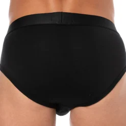 Emporio Armani Slips-Slip Essential Coton Noir