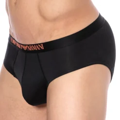 Emporio Armani Slips-Slip Essential Microfiber Noir