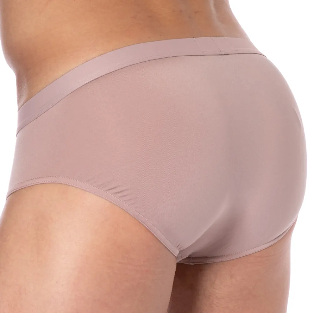 Emporio Armani Slips-Slip Essential Microfiber Beige