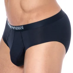 Emporio Armani Slips-Slip Essential Microfiber Marine