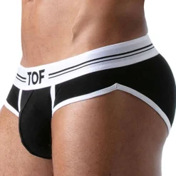TOF Paris Slips-Slip French Coton Noir