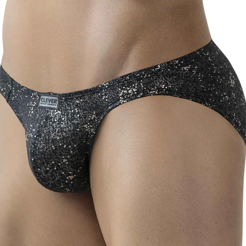 Clever Slips Sexy|Poche Ergonomique-Slip Galaxy Noir