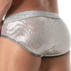 TOF Paris Slips Sexy-Slip Glitter Argent