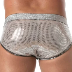 TOF Paris Slips Sexy-Slip Glitter Argent