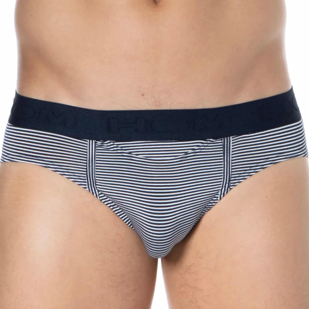 HOM Slips Kangourou|Slips-Slip H01 Simon Bleu Marine