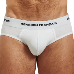 Garçon Français Slips-Slip Indispensable Blanc
