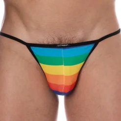 CUT4MEN Slips Sexy-Slip Kini Renaissance Arc-En-Ciel