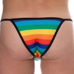 CUT4MEN Slips Sexy-Slip Kini Renaissance Arc-En-Ciel