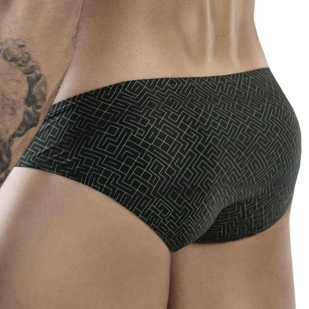 Clever Poche Ergonomique|Mini Slips-Slip Latin Laberin Noir