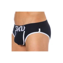SKU Slips-Slip Logo Coton Bleu Marine
