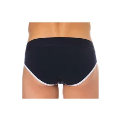 SKU Slips-Slip Logo Coton Bleu Marine