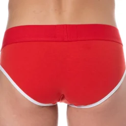 SKU Slips-Slip Logo Coton Rouge