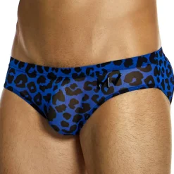 Modus Vivendi Slips Sexy-Slip Léopard Bleu