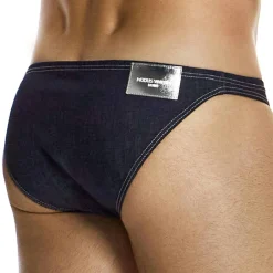 Modus Vivendi Mini Slips|Slips-Slip Low Cut Denim Bleu