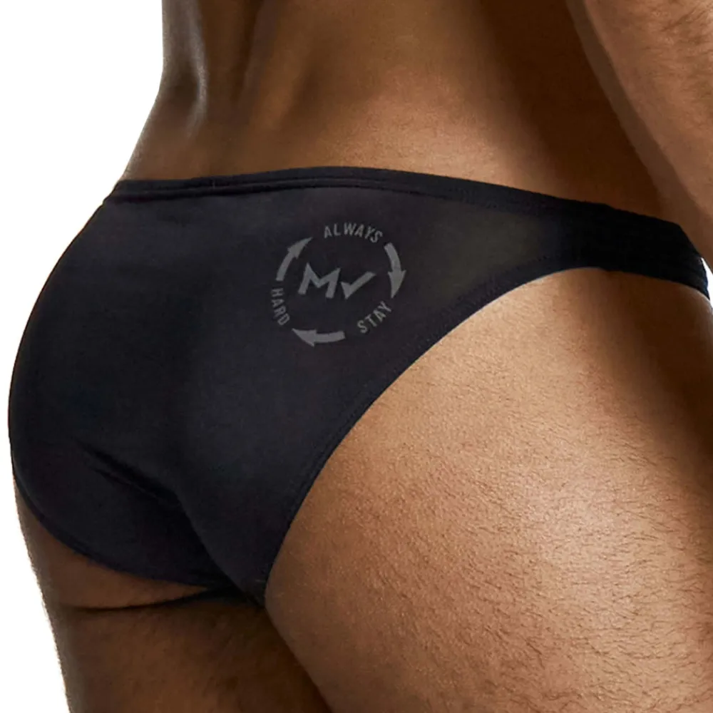 Modus Vivendi Sous-Vêtements Sport|Mini Slips-Slip Low Cut Dry Tech Noir