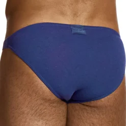 Modus Vivendi Mini Slips|Slips-Slip Low Cut en Lin Bleu Marine