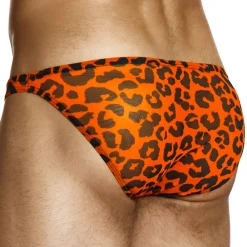 Modus Vivendi Slips Sexy-Slip Low Cut Léopard Orange