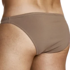 Modus Vivendi Mini Slips|Slips-Slip Low Cut Micro Knit Coton Marron