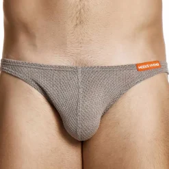 Modus Vivendi Slips Sexy-Slip Low Cut Micro Knit Marron