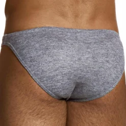 Modus Vivendi Mini Slips|Slips-Slip Low Cut Mohair Gris Chiné