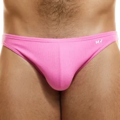 Modus Vivendi Mini Slips|Slips-Slip Low Cut Peace Coton Rose Fuchsia