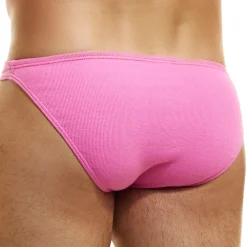 Modus Vivendi Mini Slips|Slips-Slip Low Cut Peace Coton Rose Fuchsia