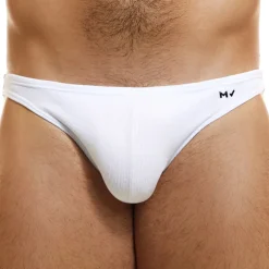 Modus Vivendi Mini Slips|Slips-Slip Low Cut Peace Coton Blanc