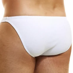 Modus Vivendi Mini Slips|Slips-Slip Low Cut Peace Coton Blanc