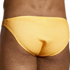 Modus Vivendi Mini Slips|Slips-Slip Low Cut Pied de Coq Jaune