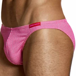 Modus Vivendi Mini Slips|Slips-Slip Low Cut Pied de Coq Fuchsia