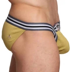 Marcuse Sous-Vêtements Push Up|Push Up-Slip Marche Vert Jaune