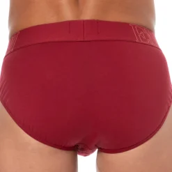 Emporio Armani Slips-Slip Megalogo Coton Rhubarbe