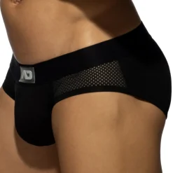 Addicted Slips-Slip Mesh Panels Noir