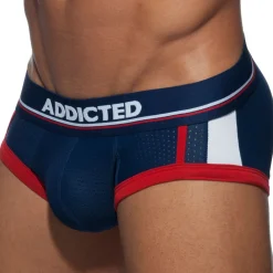 Addicted Sous-Vêtements Sport|Slips-Slip Mesh Sport - Marine