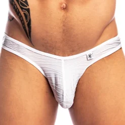 L'Homme invisible Mini Slips|Slips-Slip Micro Plissé Blanc