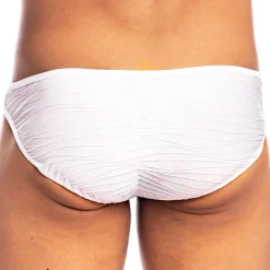 L'Homme invisible Mini Slips|Slips-Slip Micro Plissé Blanc