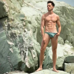 SKU Poche Ergonomique|Mini Slips-Slip Microfibre Kaki