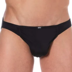 SKU Poche Ergonomique|Mini Slips-Slip Microfibre Noir