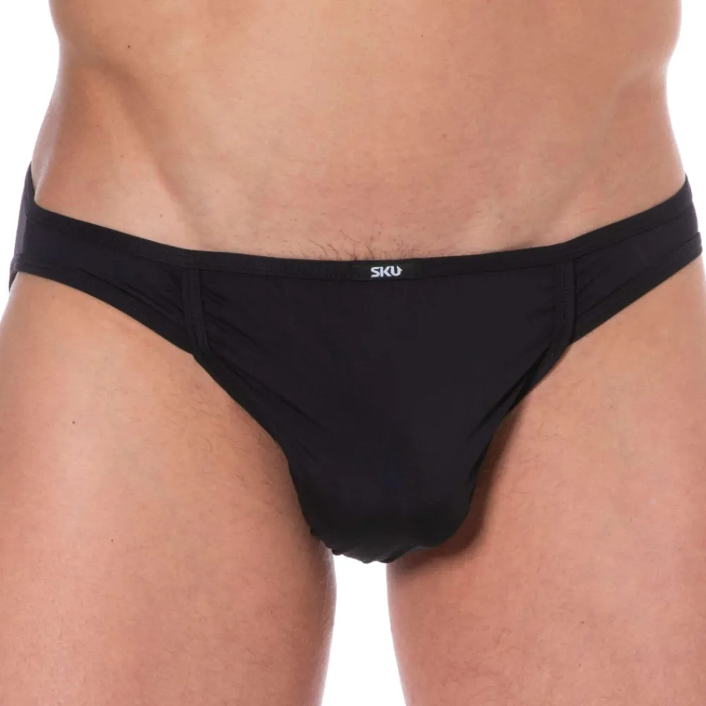 SKU Poche Ergonomique|Mini Slips-Slip Microfibre Noir