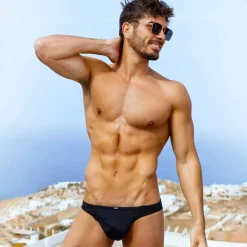 SKU Poche Ergonomique|Mini Slips-Slip Microfibre Noir