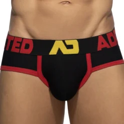 Addicted Slips-Slip Microfibre Piquée Noir