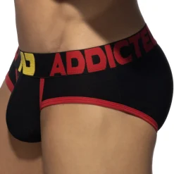 Addicted Slips-Slip Microfibre Piquée Noir