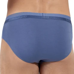 HOM Slips Kangourou|Slips-Slip Mini H01 Bleu Jeans