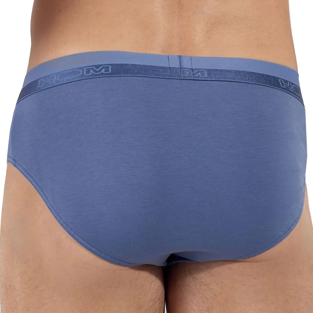 HOM Slips Kangourou|Slips-Slip Mini H01 Bleu Jeans