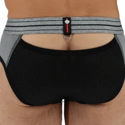 Breedwell Slips Sexy-Slip Mister Luxe Gris Chiné